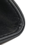 Vegan Leather Small Shopping Bag Black