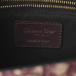 Oblique 30 Montaigne Flap Bag Burgundy