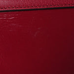 Goatskin Mini GV3 Shoulder Bag Cherry Red