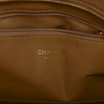 Caviar Quilted Medallion Tote Beige