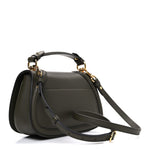 Roxy Calfskin Medium Blondie Top Handle Bag Forest Green