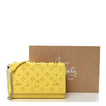 Calfskin Spikes Loubinthesky Paloma Clutch  Piou