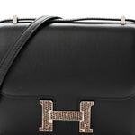 Veau Monsieur Lizard Constance 18 Black Ombre