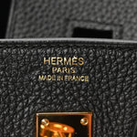 Togo Birkin 25 Black