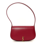 Box Calfskin Mini Voltaire Shoulder Bag Burgundy