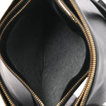 Lambskin Large Trio Crossbody Bag Black