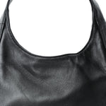 Nappa Mini Triangle Hobo Black