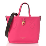 Monogram Neverfull Inside Out Bandouliere BB Rose Pondichery