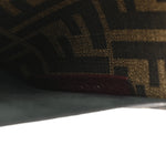 Cuoio Romano Vitello Cover Glazed Fabric Bi-Color FF 1974 Mini Peekaboo I SEE U Satchel  Ghianda Grezzo
