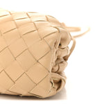 Nappa Intrecciato The Mini Pouch Almond