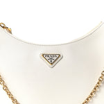 Saffiano Re-Edition 2005 Shoulder Bag White