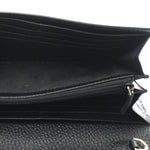 Dollar Calfskin GG Supreme Monogram Petite GG Marmont Wallet Chain Bag Black Beige Ebony