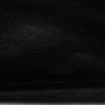 Grain De Poudre Matelasse Chevron Monogram Chain Wallet  Black
