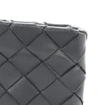 Nappa Intrecciato Small Zip Pouch Thunder