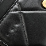 Lambskin Quilted Chanel 19 Wallet On Chain WOC Black