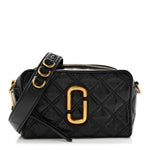 Lambskin Quilted The Softshot 21 Bag Black