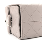 Caviar Quilted Mini Chanel 25 Handbag Dark Grey