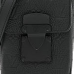 Taurillon Monogram S Lock Wearable Wallet Black