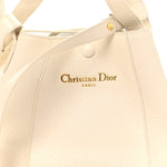 Calfskin Medium Signature Bucket Bag Latte