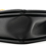Lambskin Quilted Medium Boy Flap Black