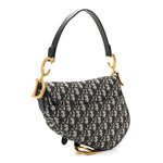 Oblique Saddle Bag Blue