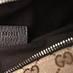 Monogram Dollar Calfskin Waist Pouch Beige Ebony Testa di Moro Marrone Scuro