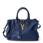 Calfskin Small Classic Y Cabas Royal Blue