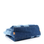 Denim Canvas Large The Tote Bag Blue