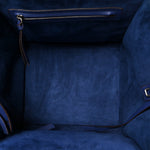 Supple Calfskin Medium Phantom Luggage Indigo