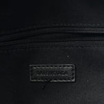 Canvas Crystal Embellished Eiffel Tower Explorer Backpack S Black