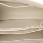 Taurillon Capucines East West MM Optic White
