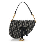 Oblique Saddle Bag Blue