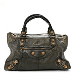 Agneau Giant 21 Gold Hardware Work Anthracite