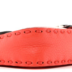 Cuoio Roma Sellerissima Nappa Sintetica Tape Stitch Mini Baguette Lava