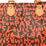Monogram Graffiti Speedy 30 Orange