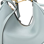 Vitello Grace Matte Mini Fendigraphy Hobo Bag Anice