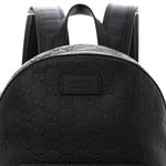Guccissima Signature Small Day Backpack Black