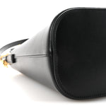 Smooth Calfskin Triomphe Small Louise Bag Black