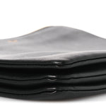 Lambskin Large Trio Crossbody Bag Black
