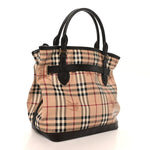 Haymarket Check Medium Golderton Tote Chocolate