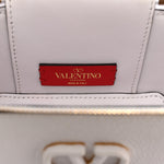 Grained Calfskin VSling Vanity Case White