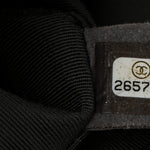 Caviar Quilted Medium Boy Flap Dark Grey