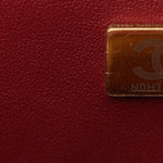 Calfskin Crocodile Embossed Archetype Small Shopper Tote Burgundy