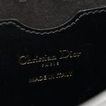 Box Calfskin Large Bobby Flap Black