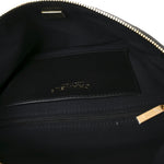 Metallic Calfskin Pearl Quilted CC Belt Bag Ruthenium