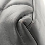 Lambskin Quilted Toy Loulou Puffer Monogram Chain Satchel Fog