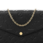 Empreinte Pochette Felicie Chain Wallet Black