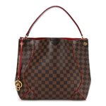 Damier Ebene Caissa Hobo Cherry