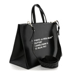 Calfskin Medium Box Bag Black