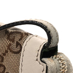 Monogram GG Heart Charm Crossbody Pochette White